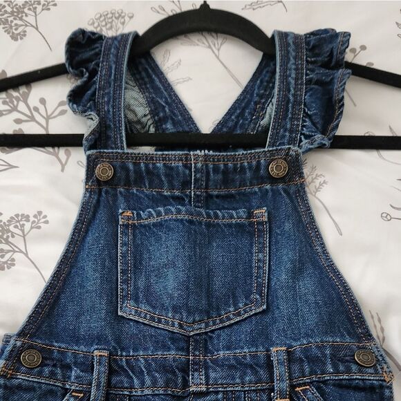 GAP Girls Ruffle Overalls - Picture 12 of 13